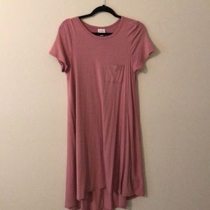 Mauve LulaRoe midi dress